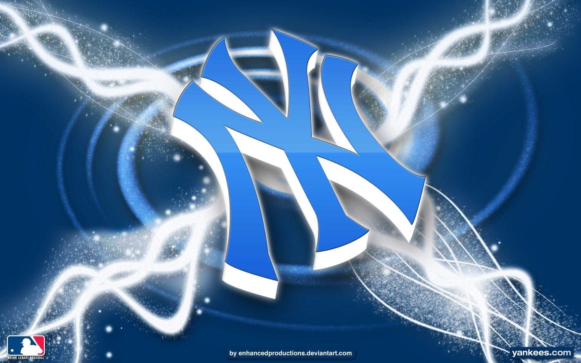 1920x1200 New York Yankees Wallpaper Computer Screen HD Logo Of Laptop