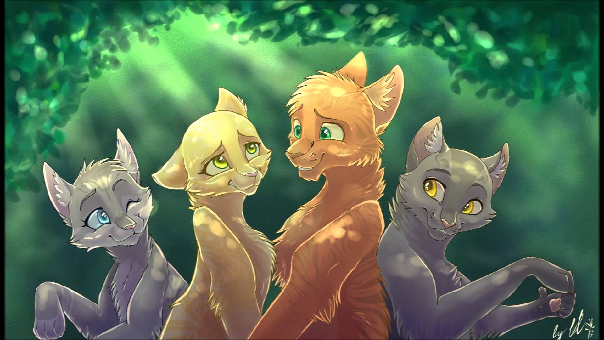 1920x1080 Warrior Cats Firestar Wallpaper Desktop