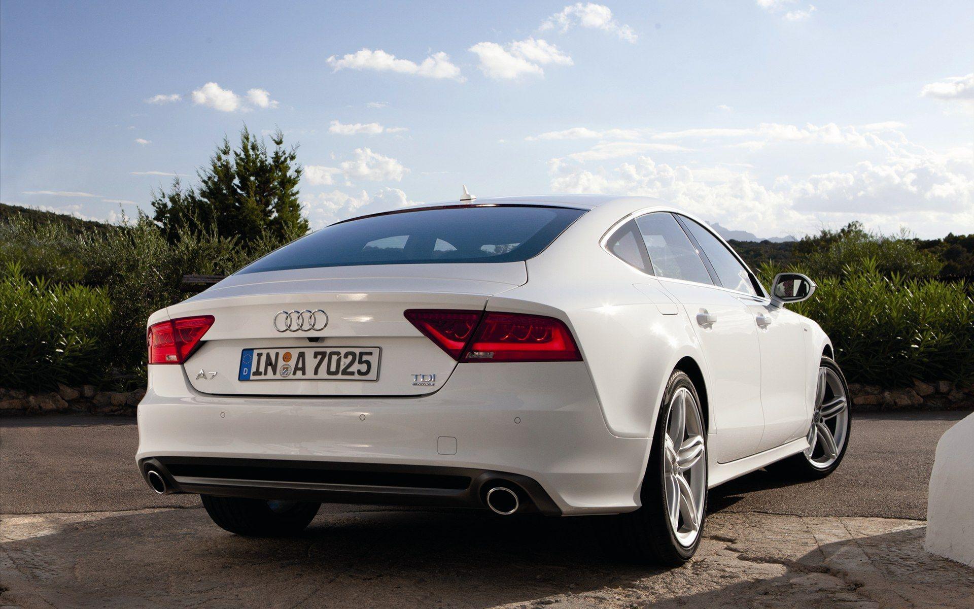 Audi a7 white