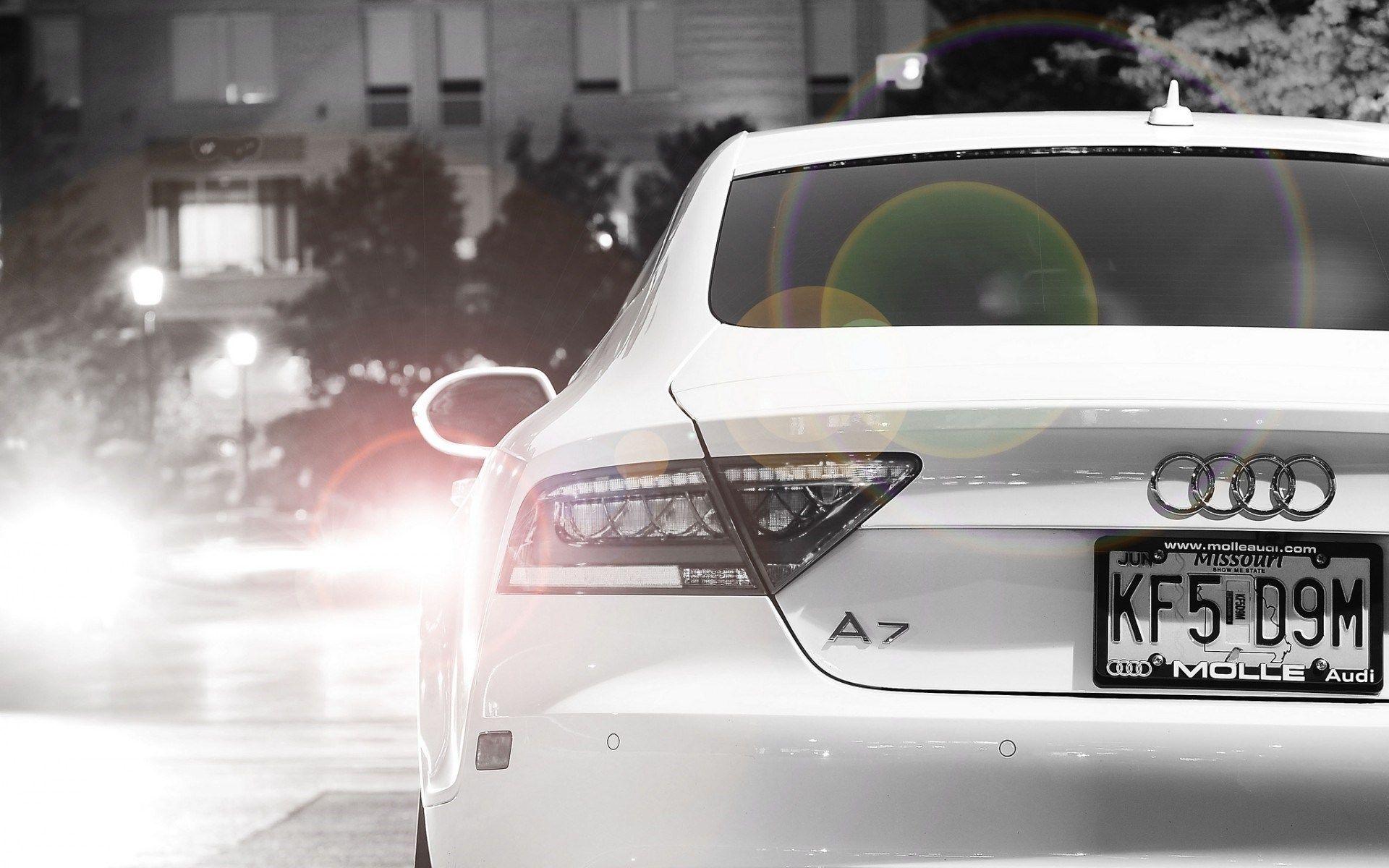 1920x1200 Audi A7 Sportback White