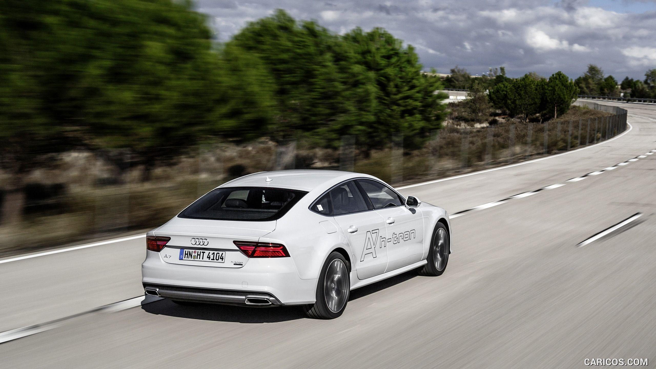 2560x1440 Audi A7 Sportback H Tron Concept (Color: Ibis White)