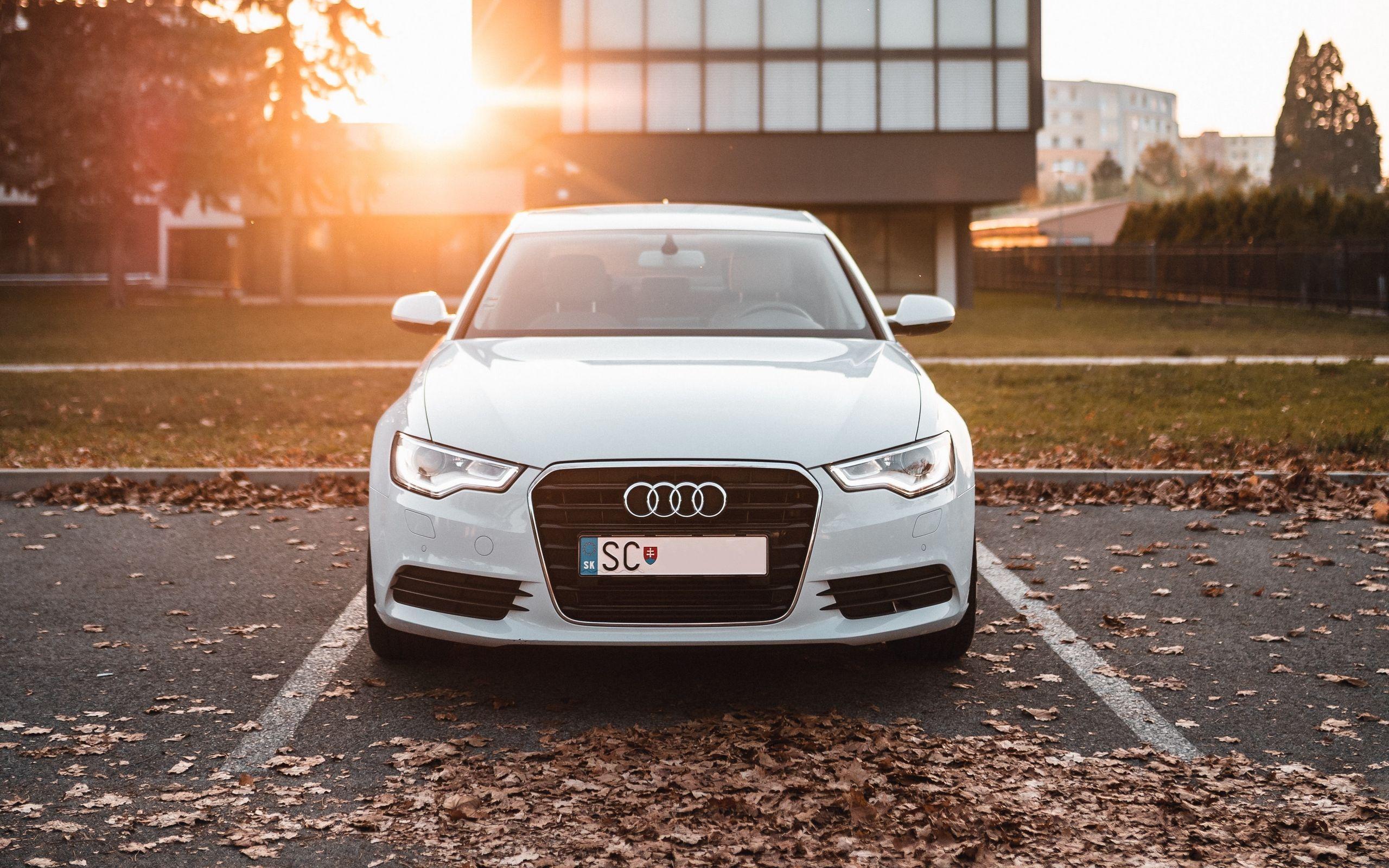 2560x1600 Download wallpaper 2560x1600 audi a audi, car, white, front view
