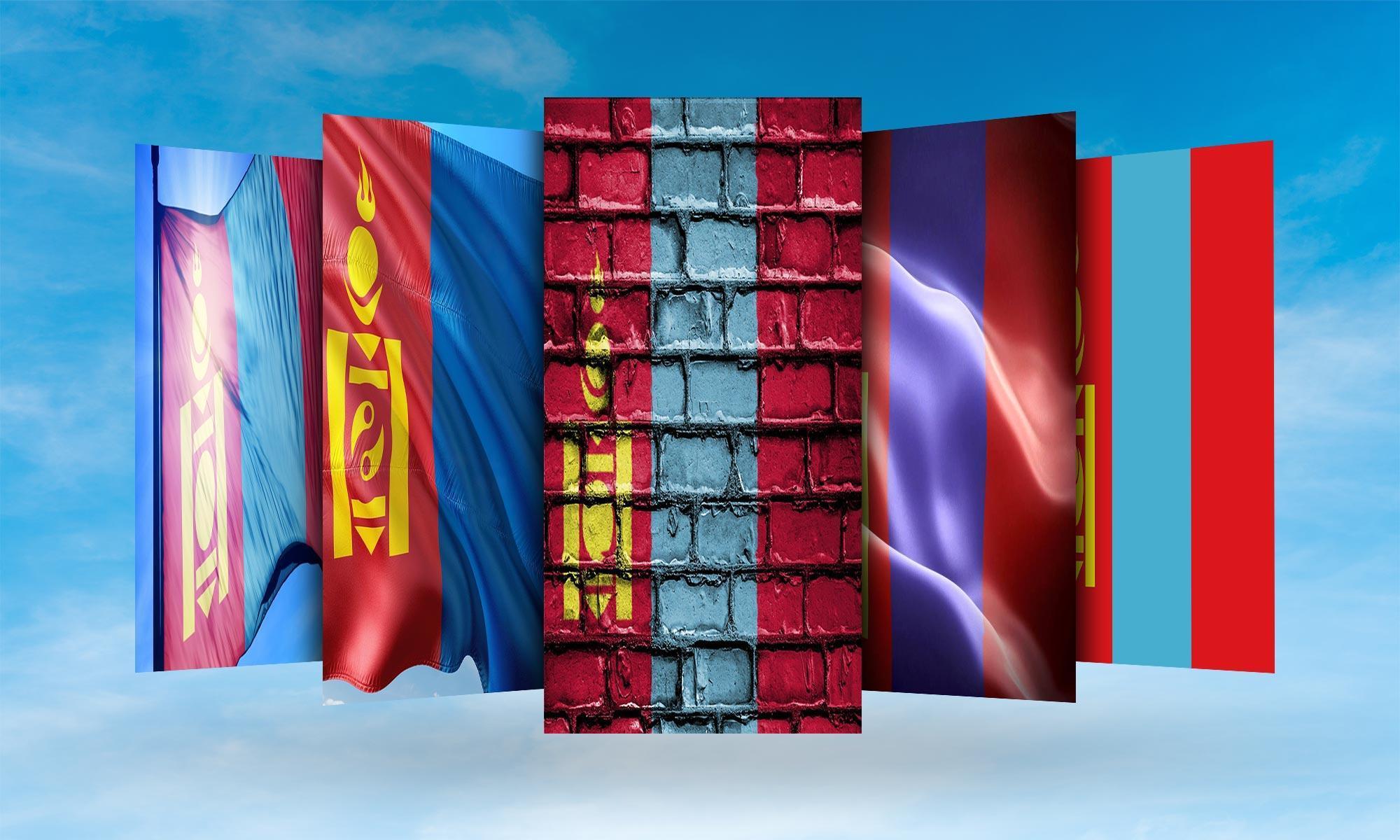 2000x1200 Mongolia Flag Wallpaper for Android