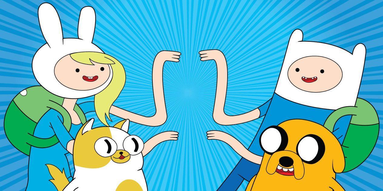 1264x632 Adventure Time- Finn and Jake and Fionna and Cake. Adventure time
