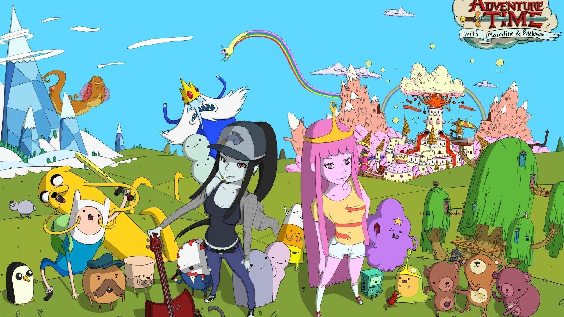 1920x1080 Adventure Time with Finn and Jake Wallpaper