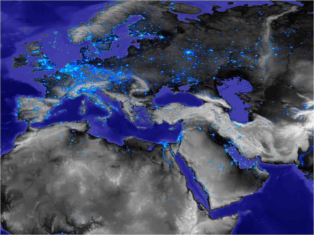 1024x768 Some Satellite Photo of Earth