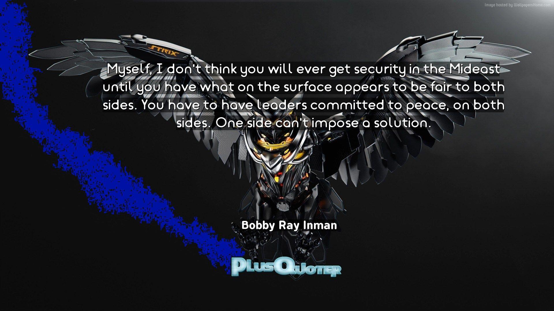 1920x1080 Myself, I don't think you will ever get security in the Mideast
