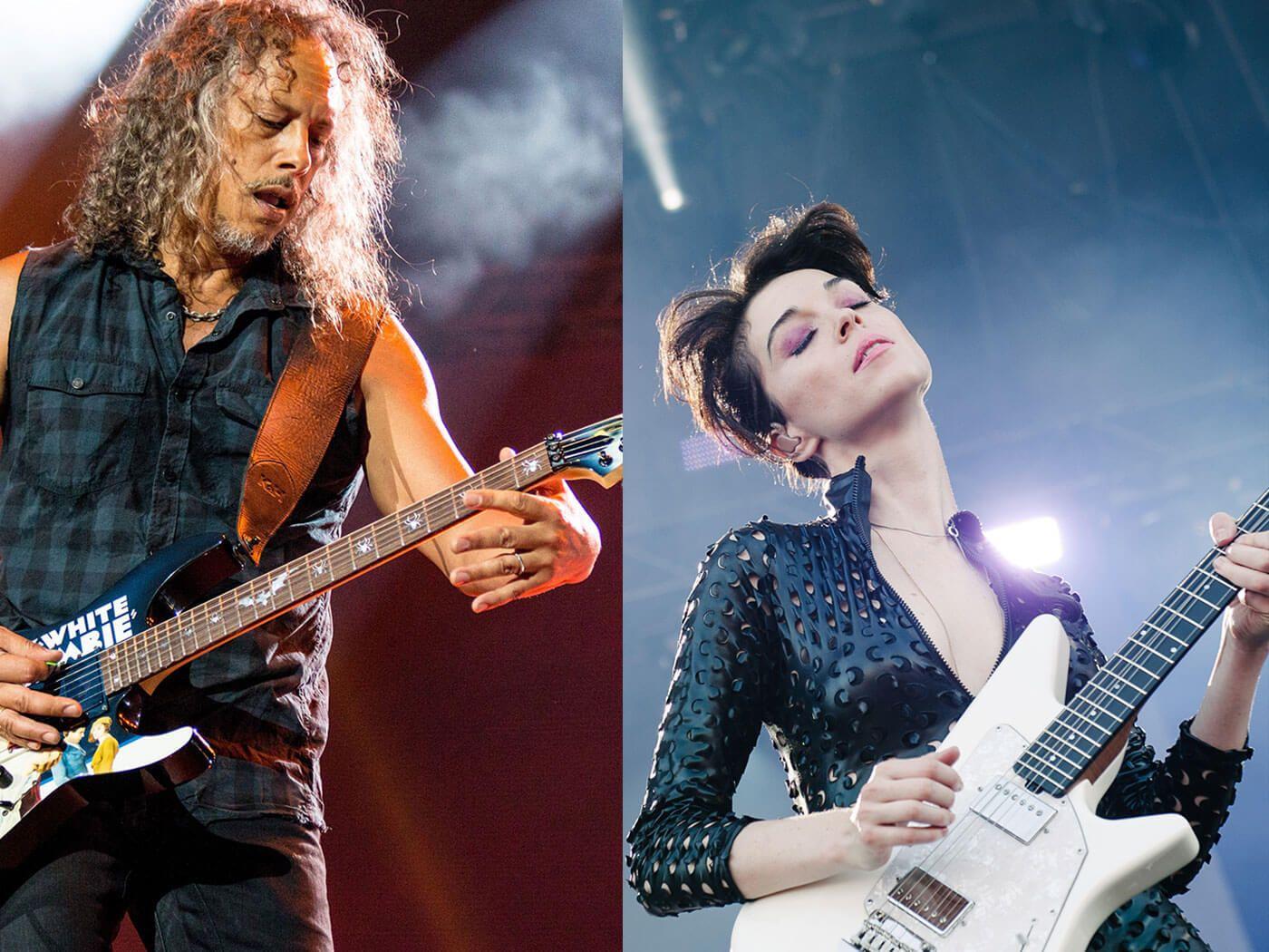 1400x1050 St Vincent chats with Kirk Hammett about guitar influences, band