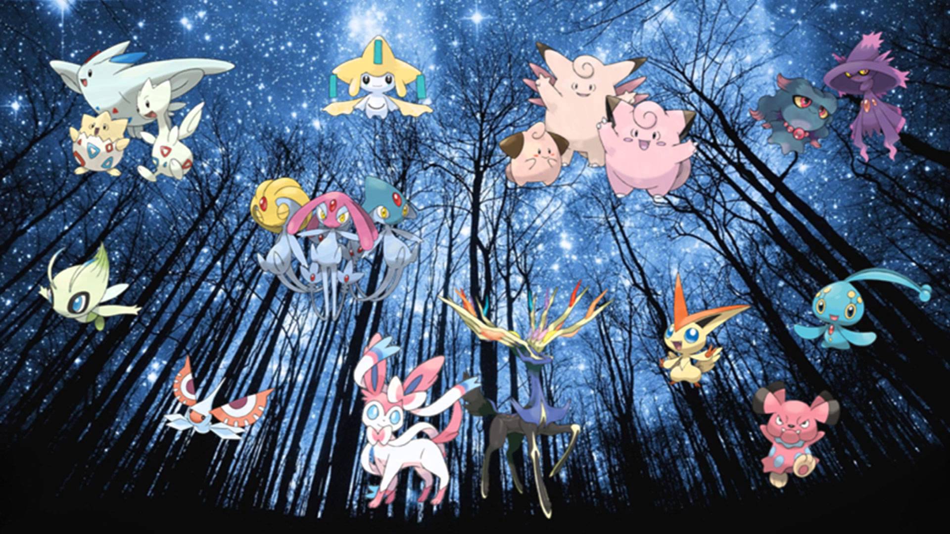 Fairy Pokemon Wallpapers Top Free Fairy Pokemon Backgrounds