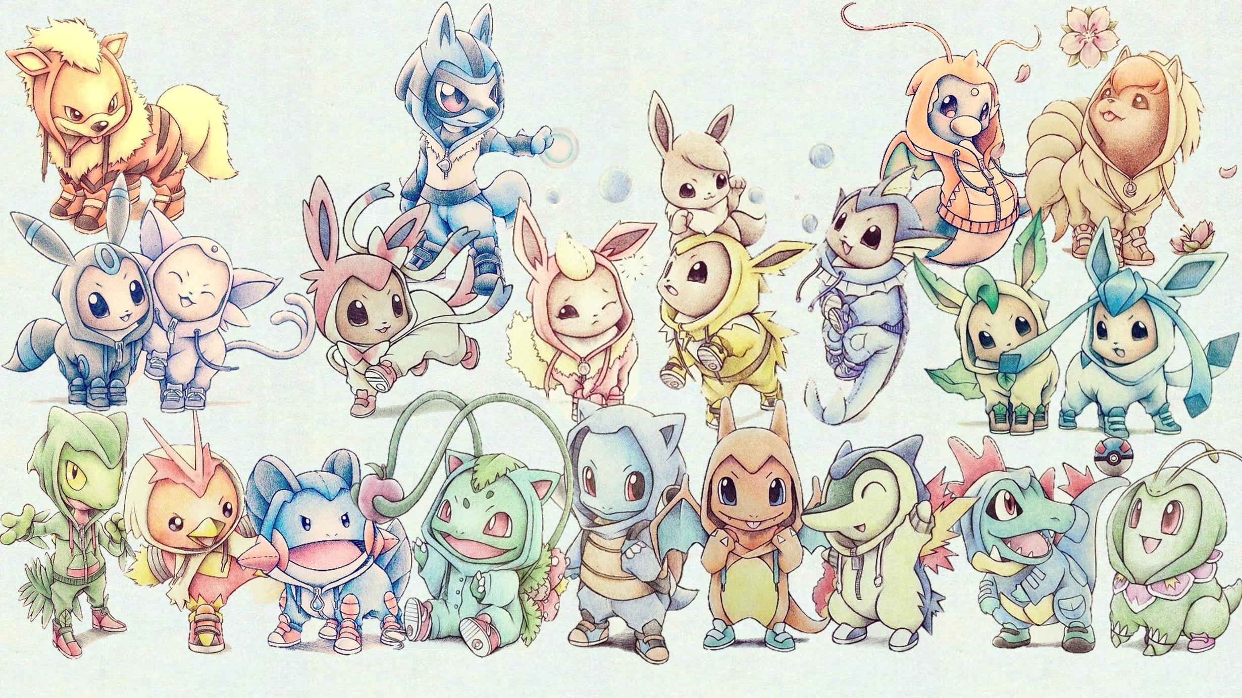 2460x1384 Fairy Pokémon Wallpaper