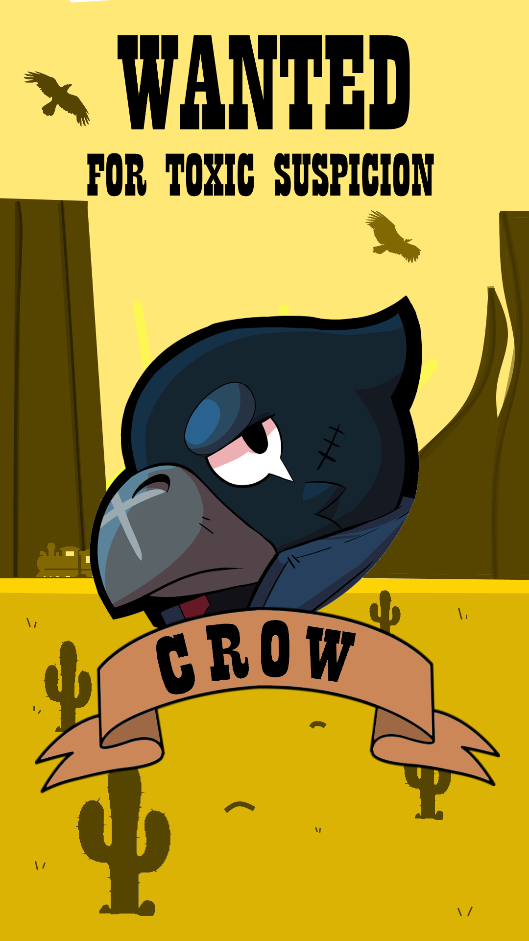 1080x1920 Fond Decran Brawl Stars Crow d'écran Wallpaper