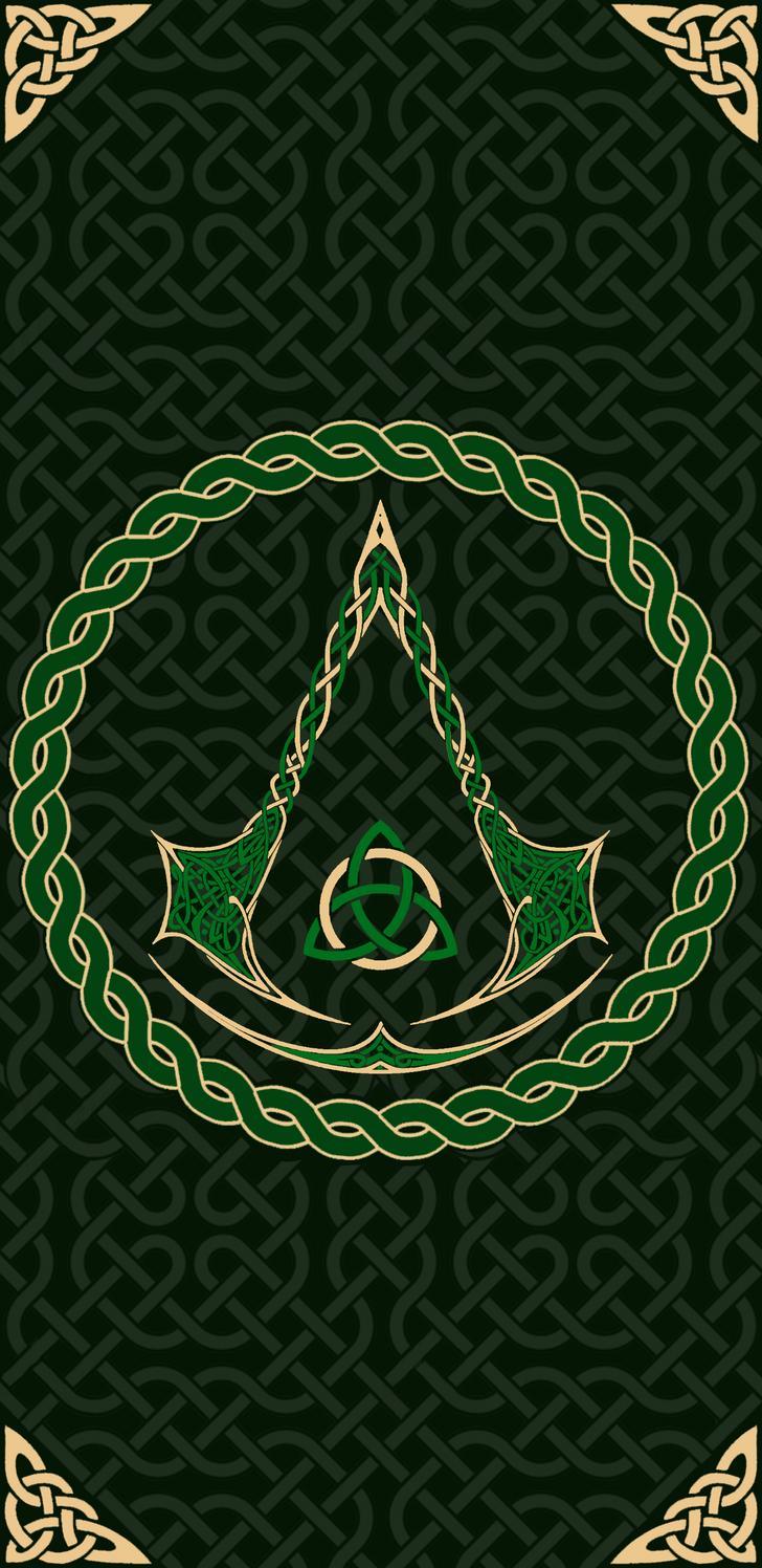 728x1496 Assassins Creed Celtic Mobile Wallpaper (1440 X 2960)