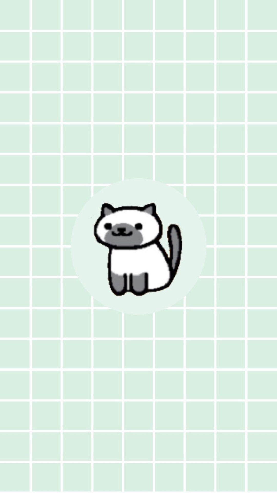 Hình nền mèo hoạt hình dễ thương 1080x1920