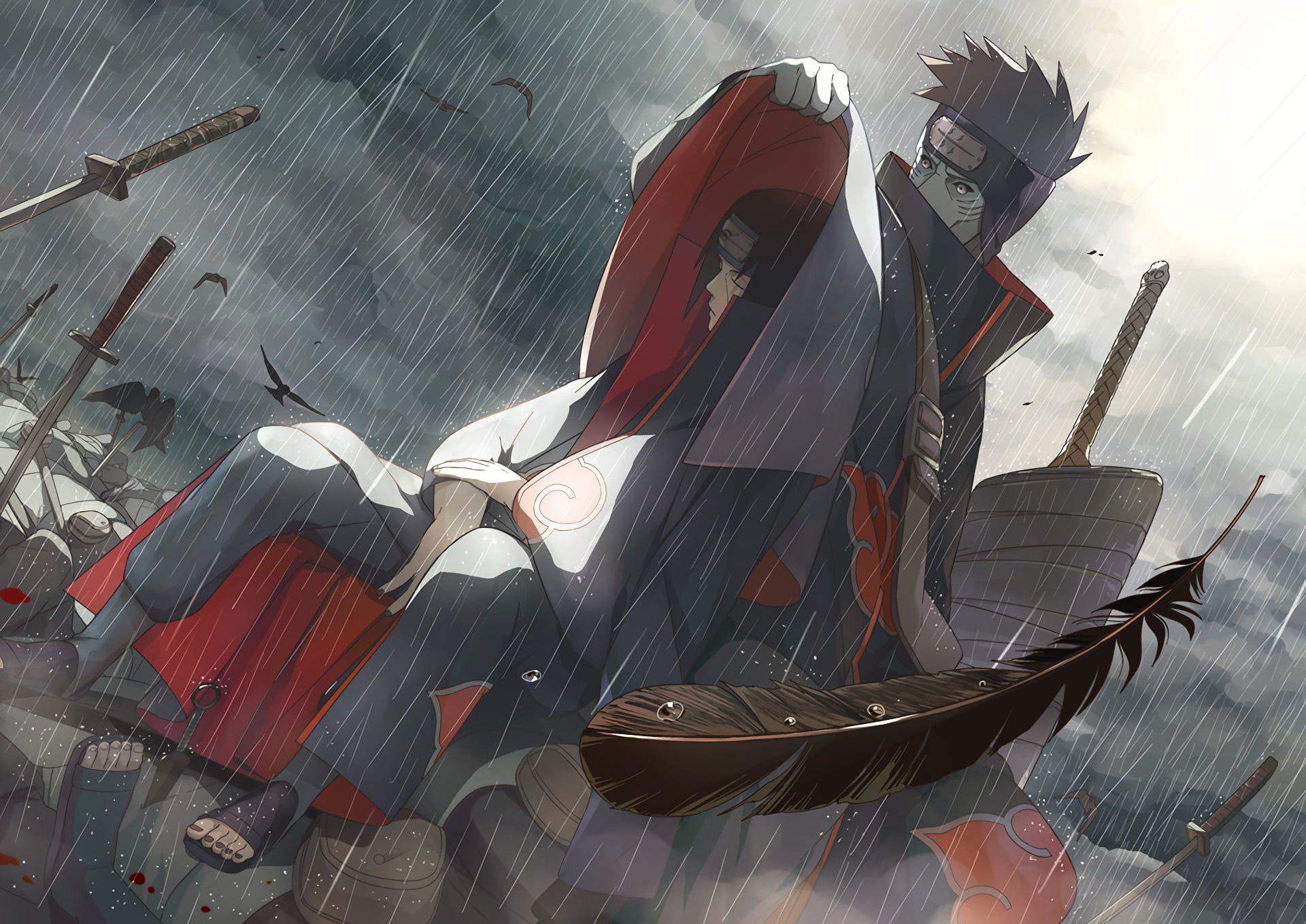 Naruto Rain Wallpapers - Top Free Naruto Rain Backgrounds - WallpaperAccess