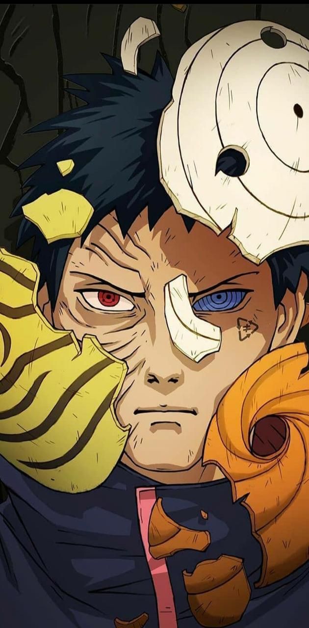 630x1280 Obito And Masks wallpaper