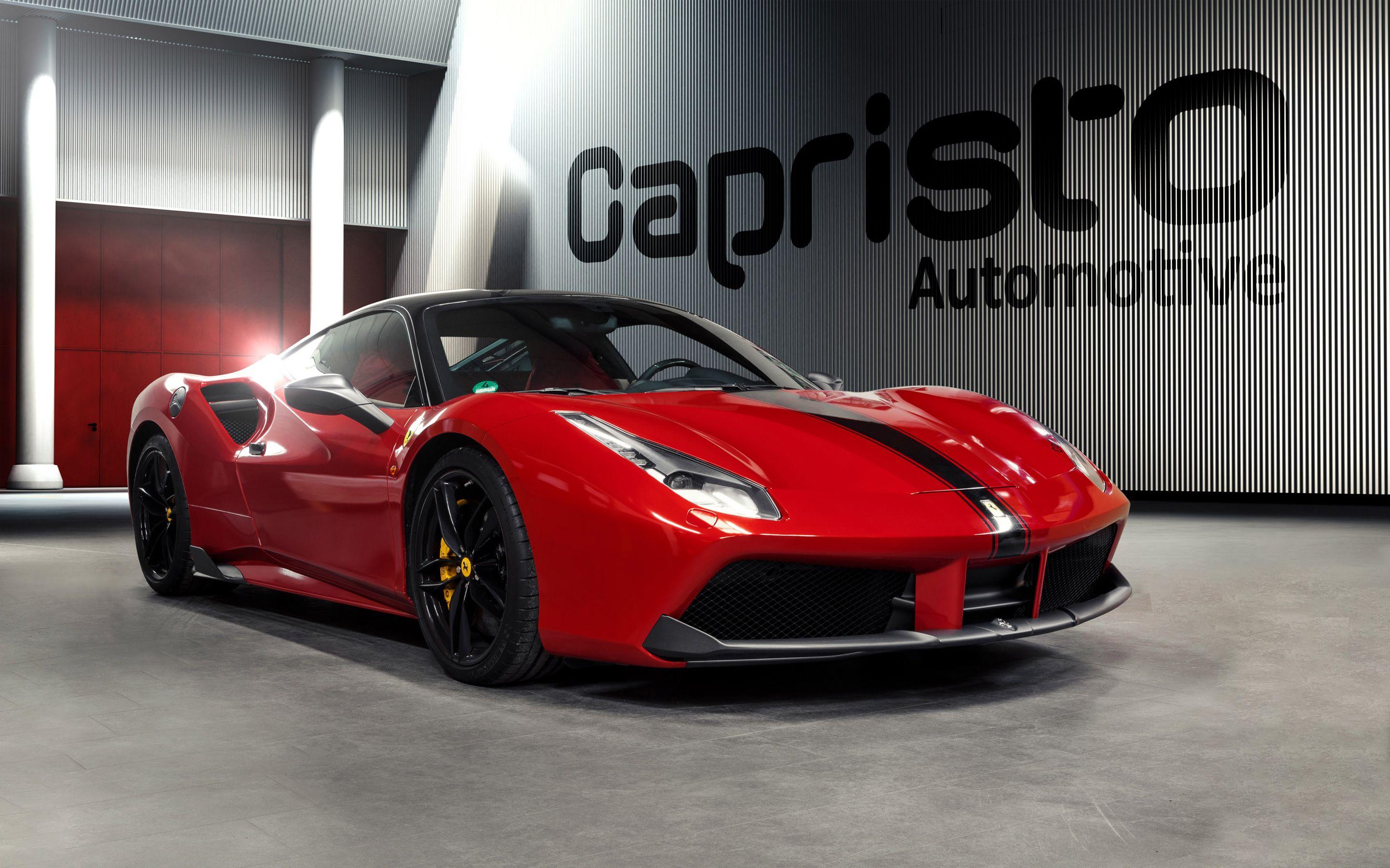 2016 Ferrari 488 Spider Red Side Hd Wallpaper 39