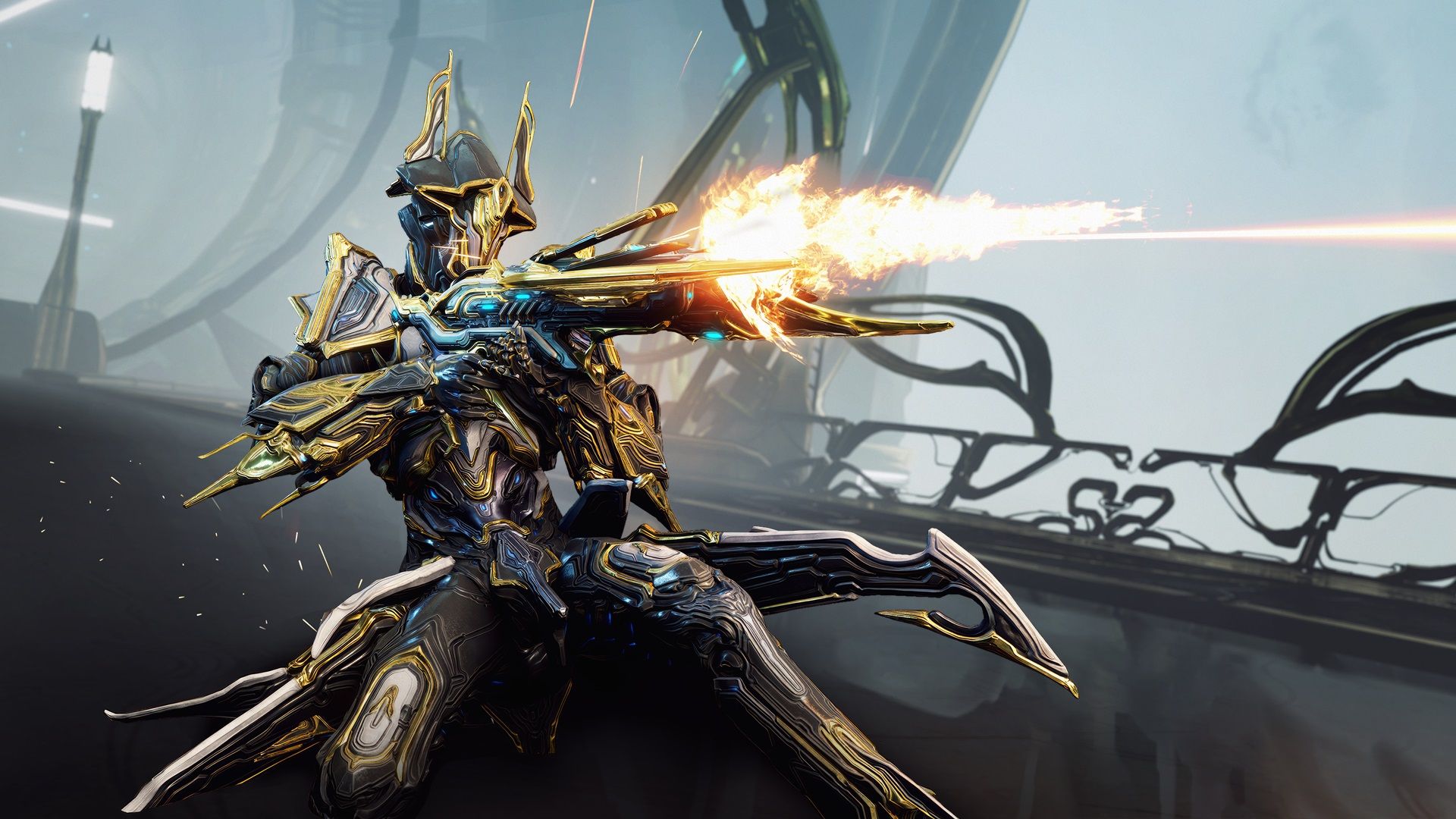 1920x1080 Warframe: Prime Design: Gauss Prime