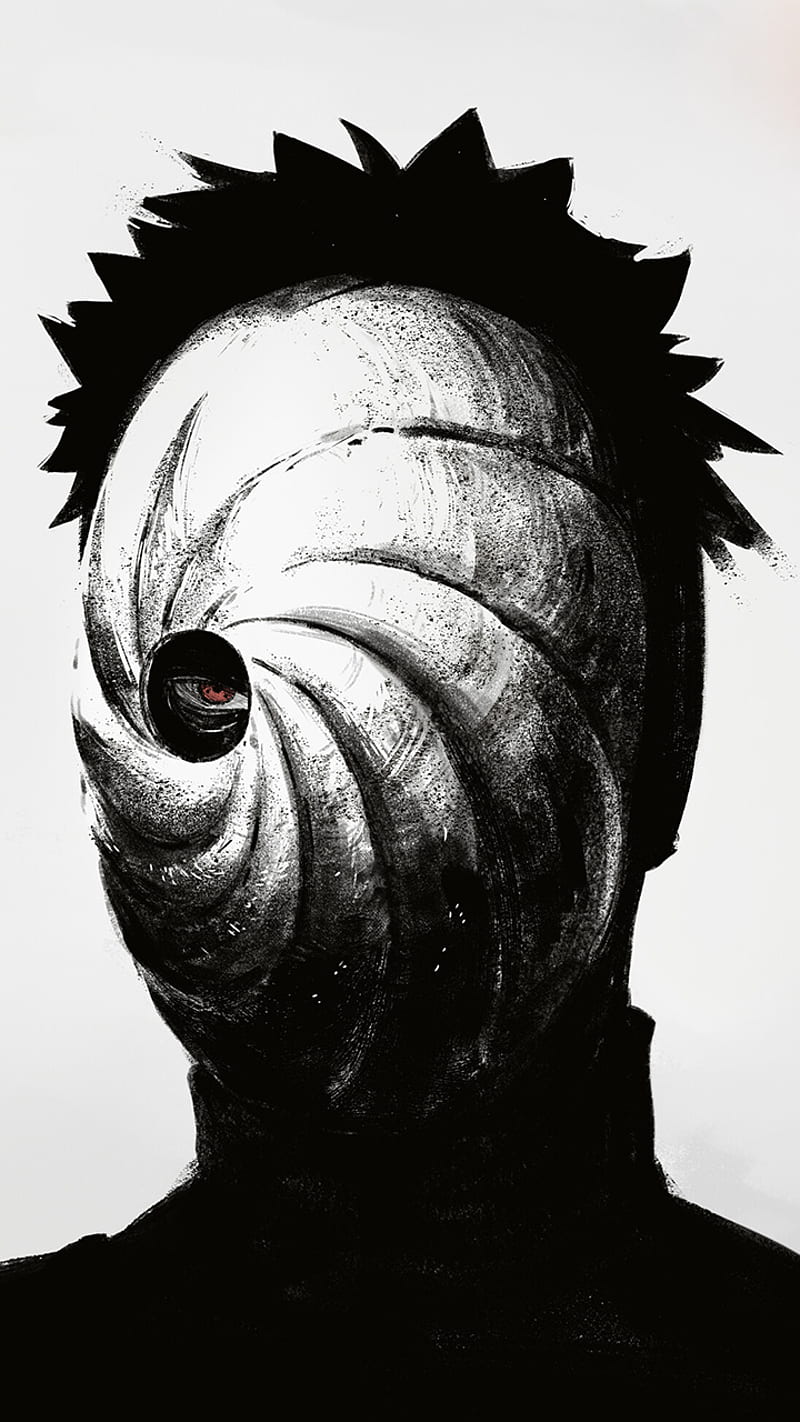 800x1422 HD obito uchiha mask sharingan wallpaper