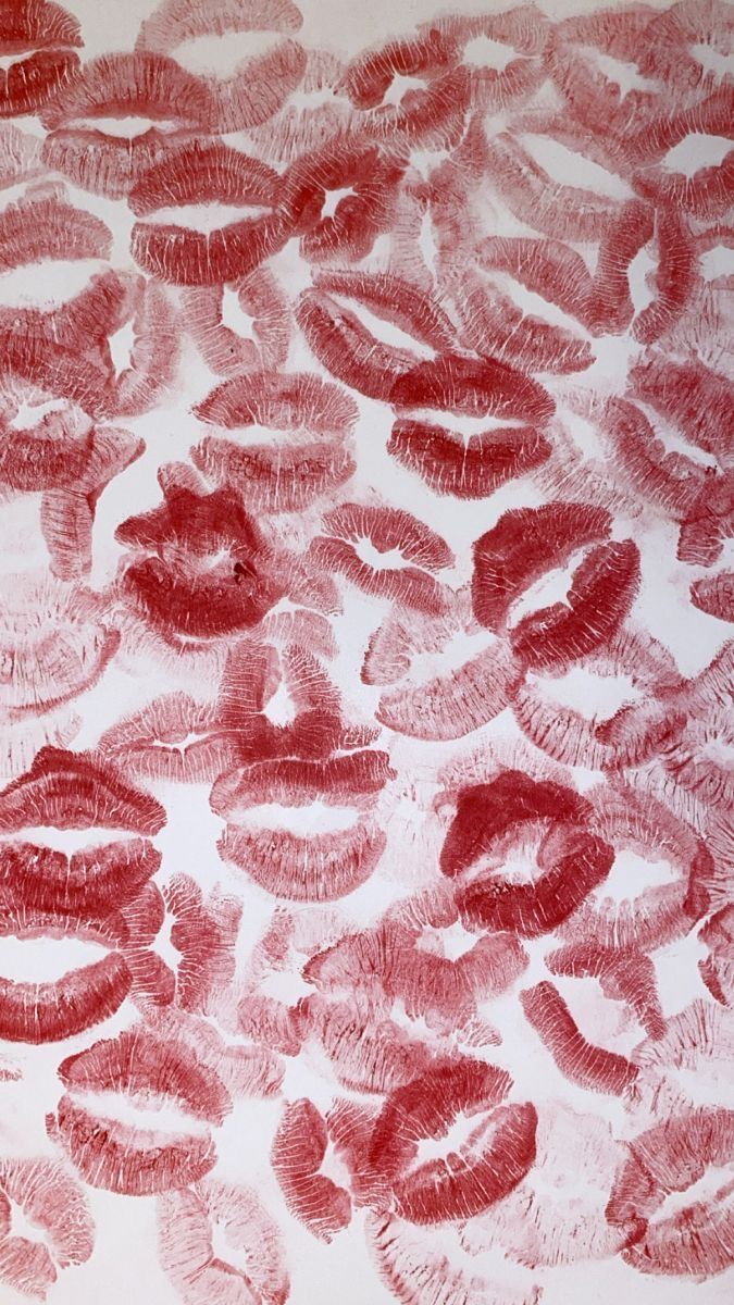 675x1200 Kiss mark wallpaper
