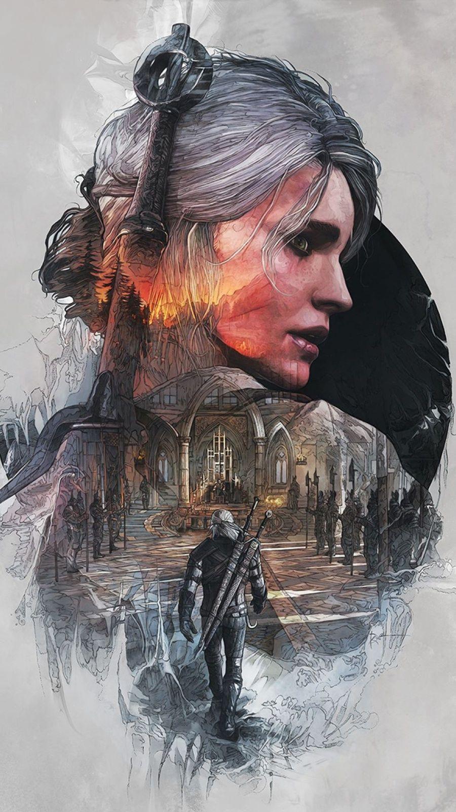 900x1600 The Witcher 3 Cellphone Wallpaper