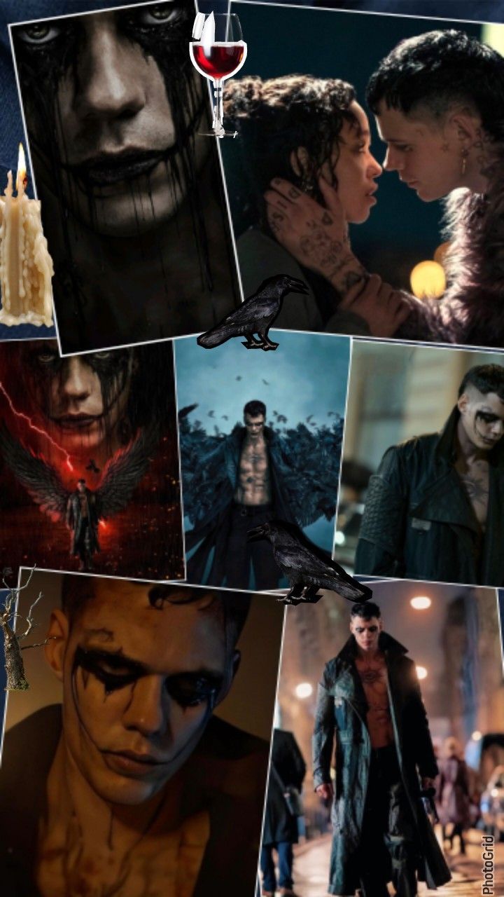 720x1280 The Crow 2024 Aesthetic Wallpaper