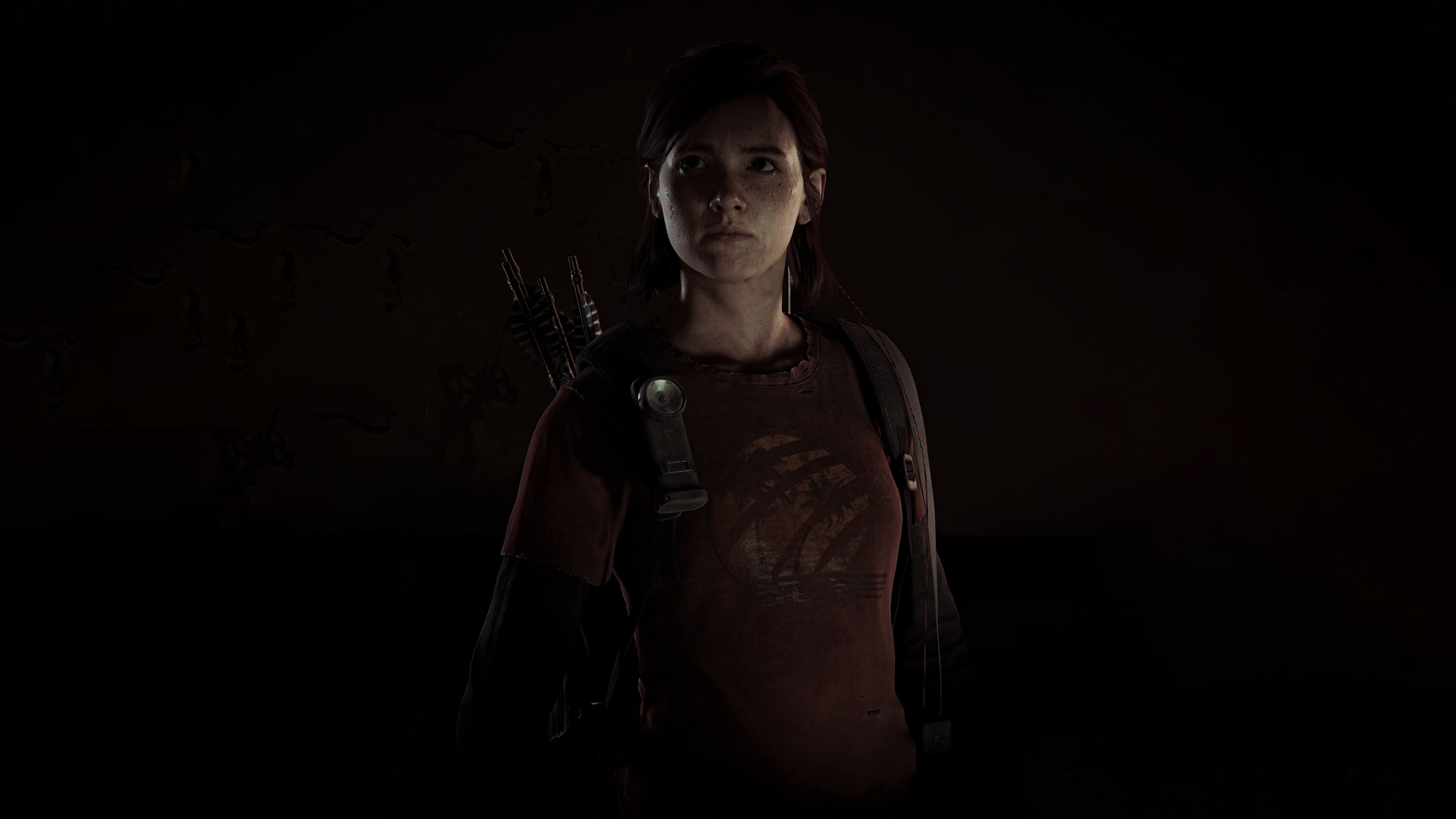 5120x2880 Ellie Williams Wallpaper 4K, Dark background
