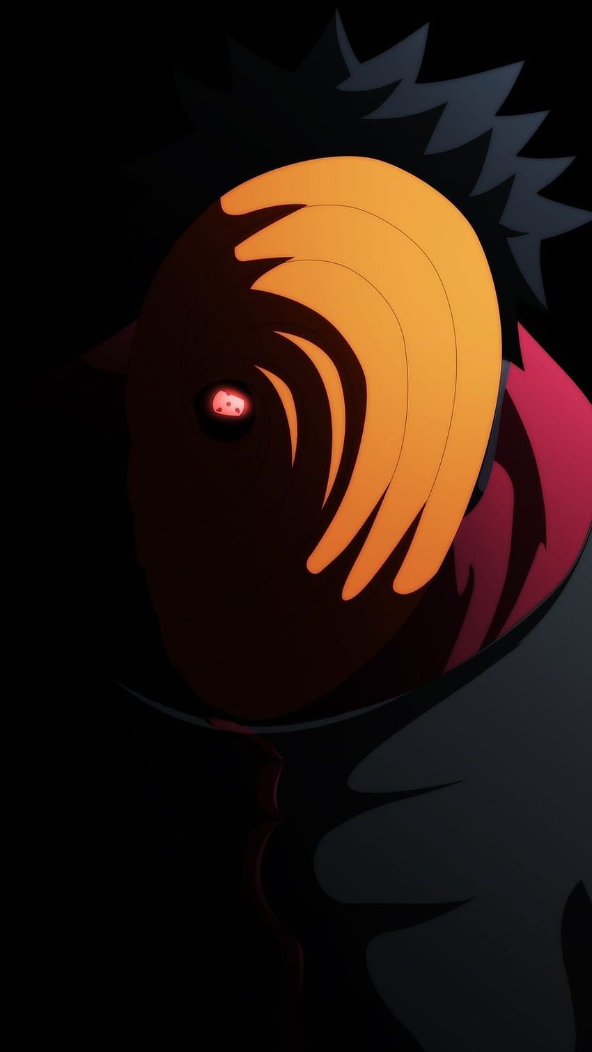850x1511 Obito Mask, Tobi Uchiha HD phone wallpaper