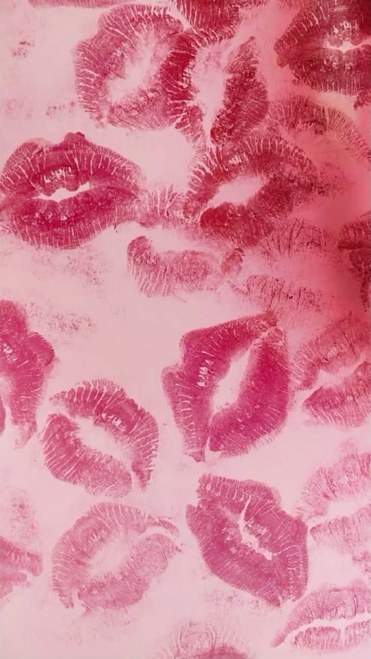 736x1308 Wallpaper. Pink wallpaper background, Pink kisses wallpaper, Aesthetic iphone wallpaper