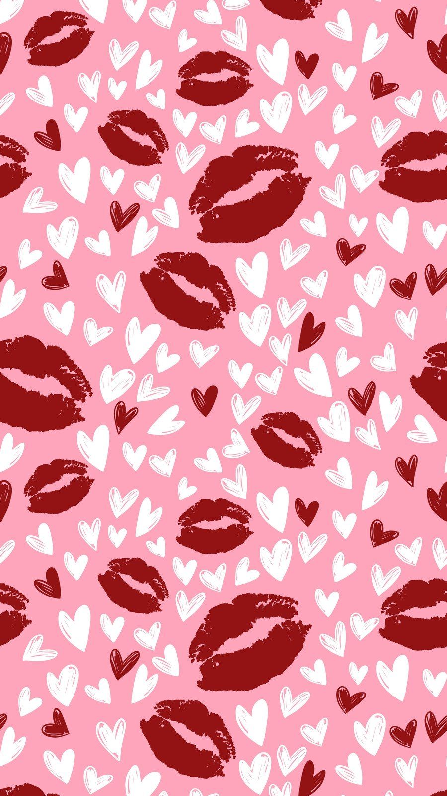 900x1600 Kiss Marks Wallpaper