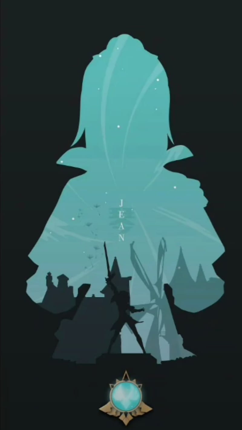 800x1422 Jean, dandelion knight, genshin impact, HD phone wallpaper