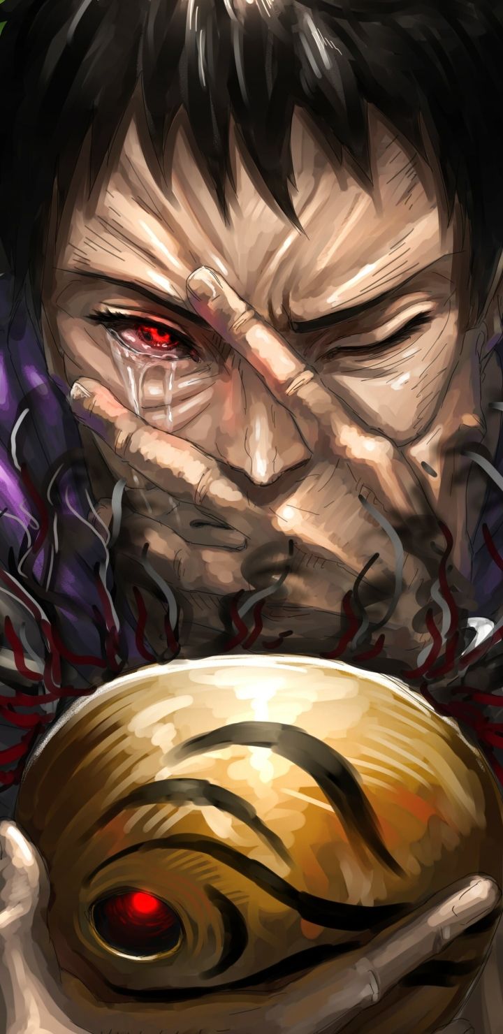 720x1480 Phone wallpaper: Obito Uchiha, Anime, Naruto, Mask, Sharingan (Naruto) 1165601