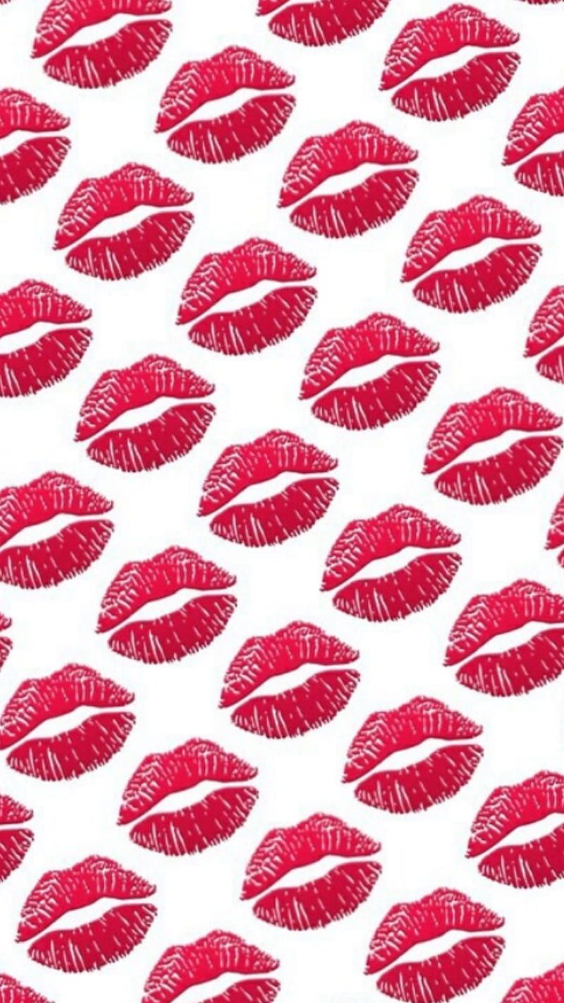 800x1422 Lips, kiss, lipstick, HD phone wallpaper