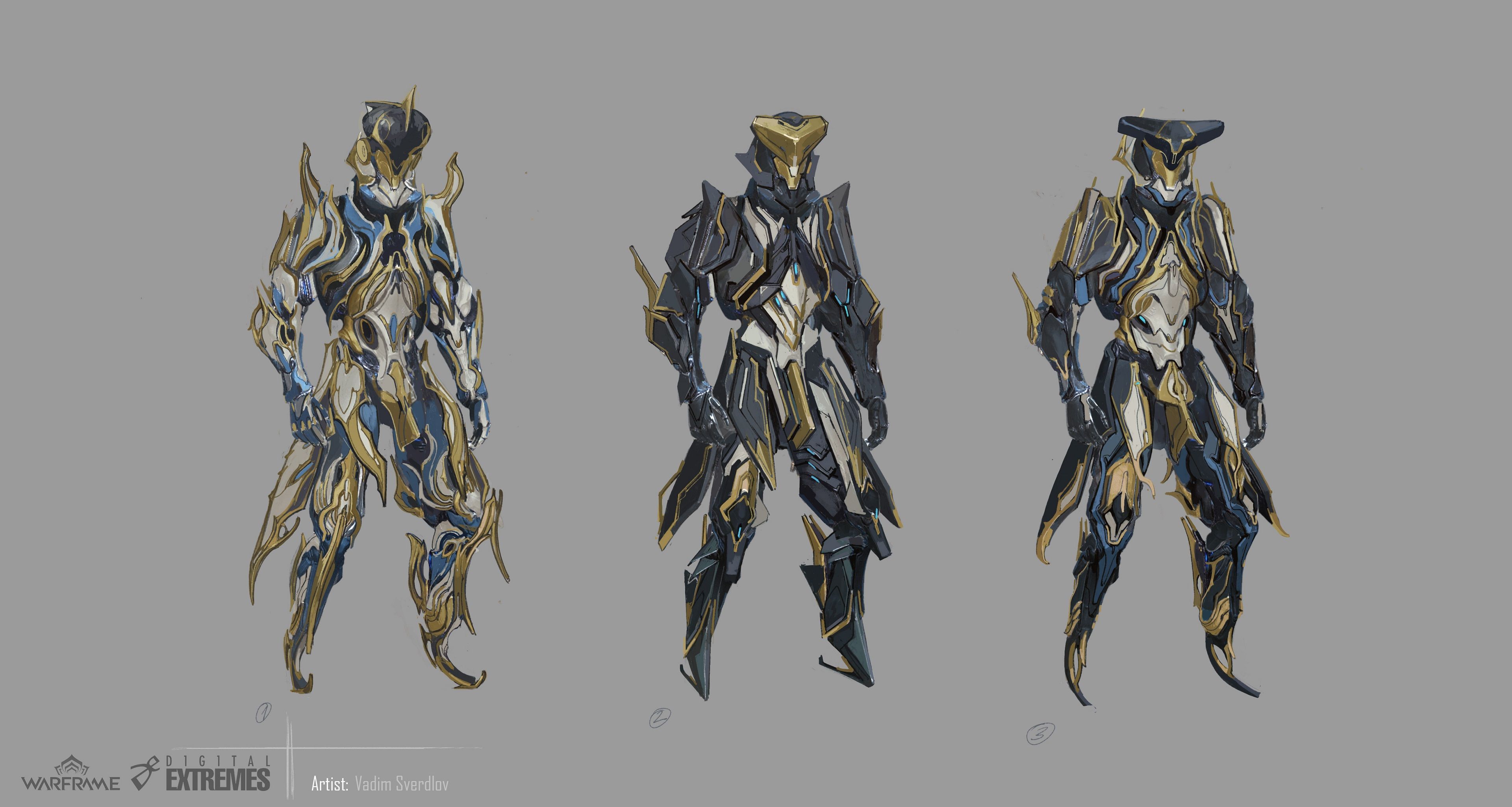 3840x2048 Warframe: Prime Design: Gauss Prime
