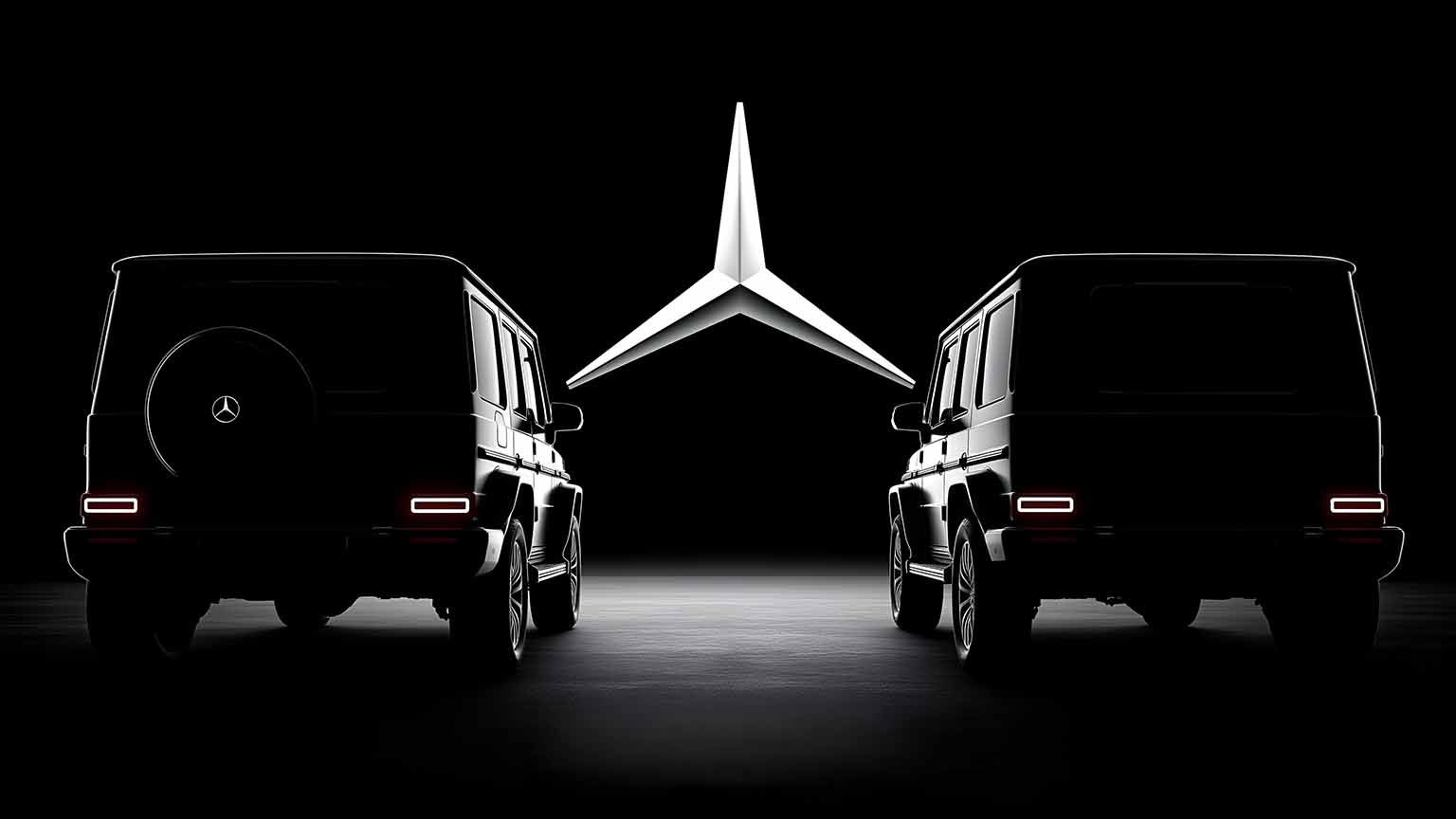 1536x864 Mercedes Benz G Wagon Dark Elegance 4K Desktop Wallpaper