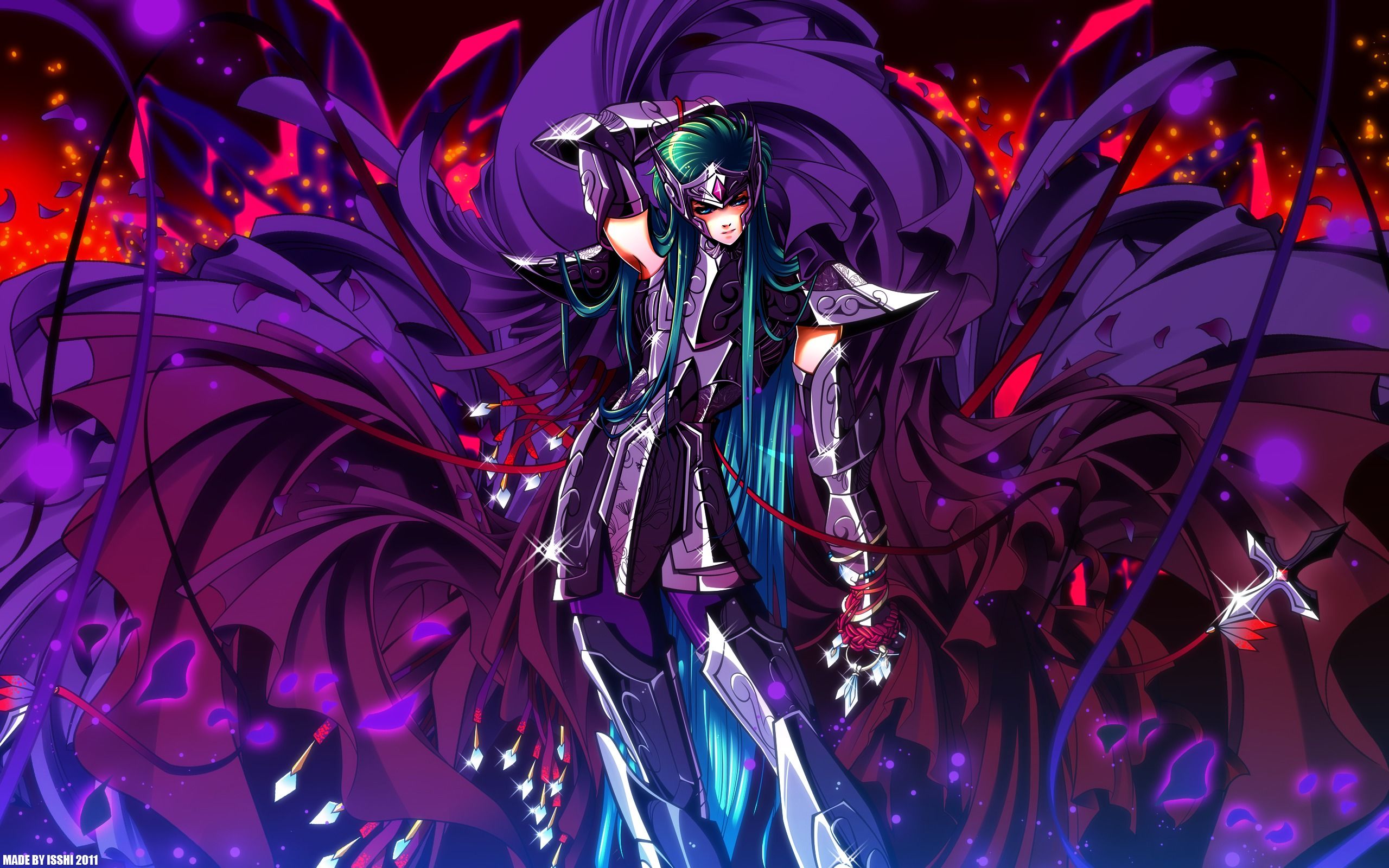 2560x1600 Phone wallpaper: Saint Seiya, Anime, Aquarius Camus 216400