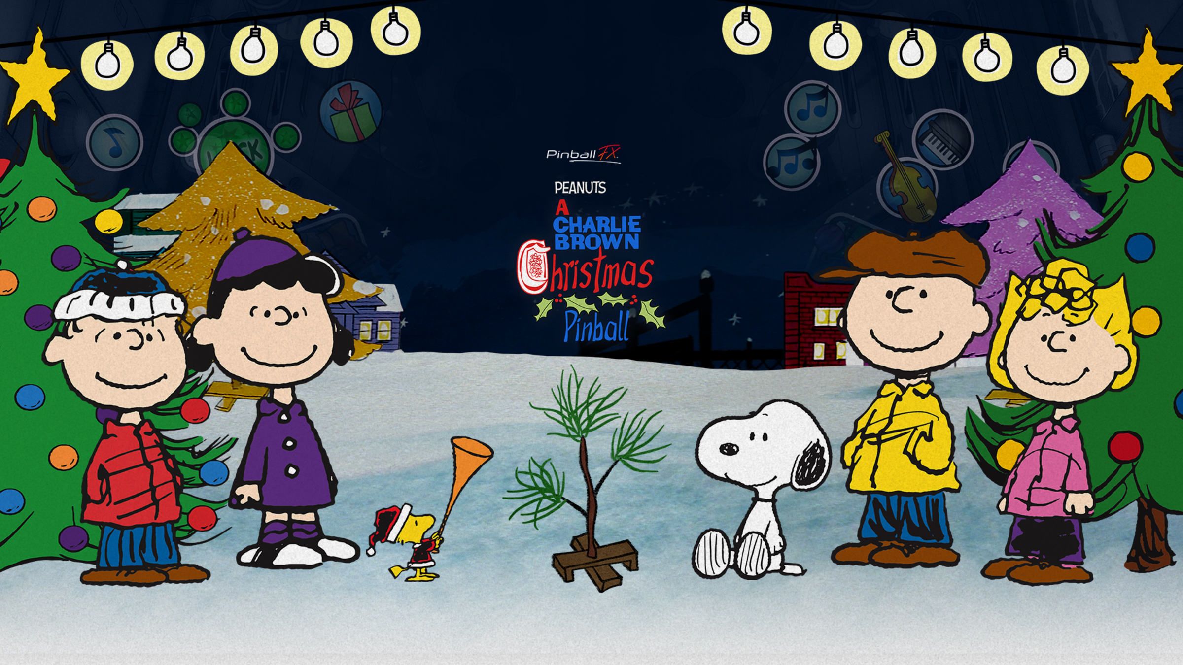 2400x1350 Pinball FX Charlie Brown Christmas™ Pinball for Nintendo Switch Official Site