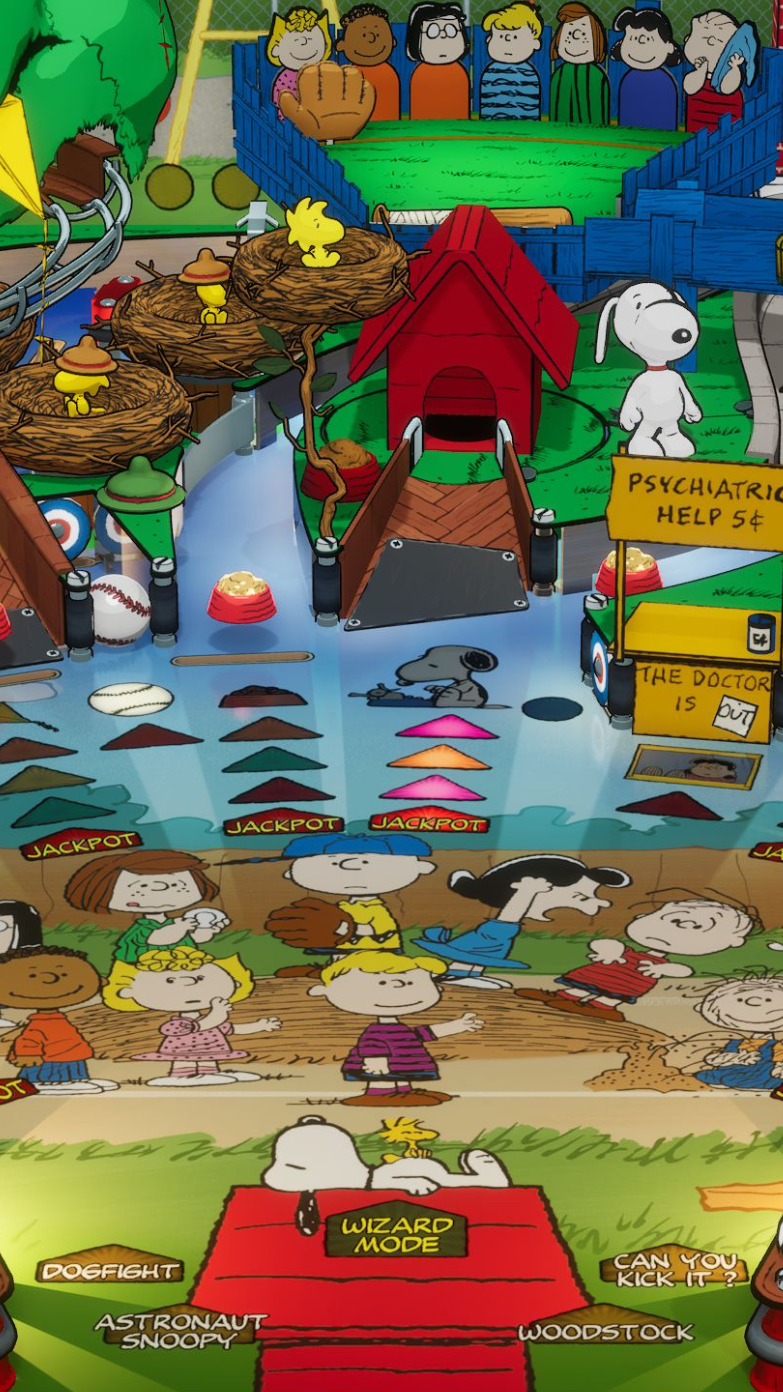 783x1392 Peanuts Snoopy Pinball Legends Single Pack For Legends 4K™ Pinball ON