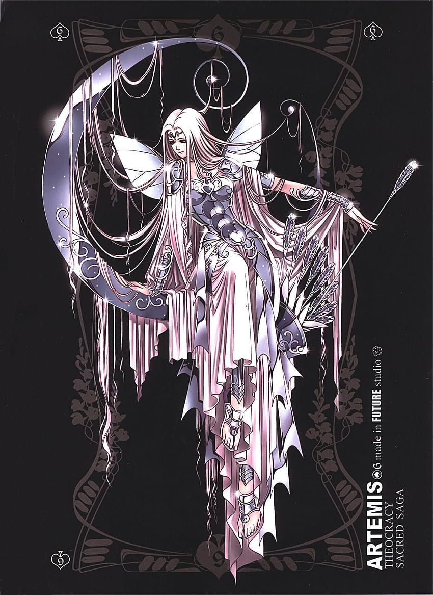 850x1167 Saint Seiya anime anime girls Artemis. HD phone wallpaper