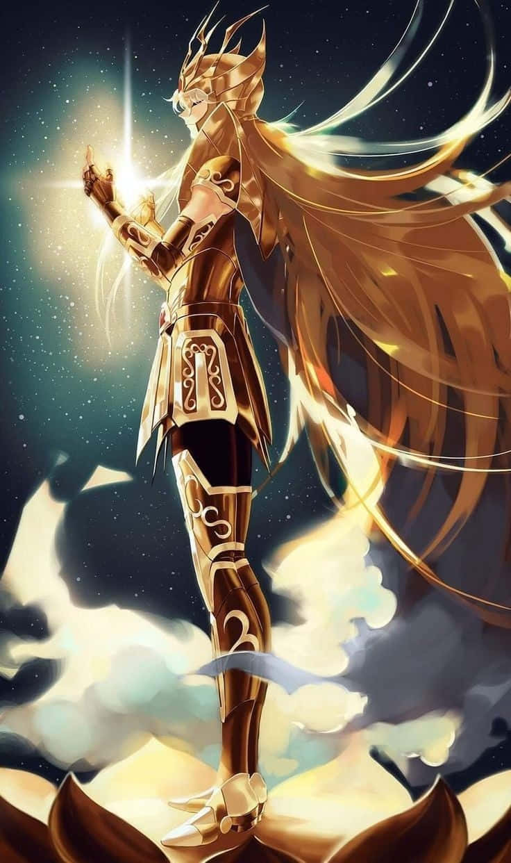 736x1242 Download Virgo_ Shaka_ Saint_ Seiya_ Armor Wallpaper