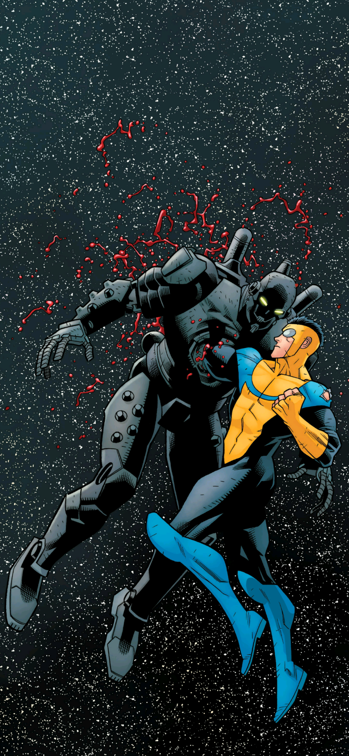 1125x2436 Epic Invincible Wallpaper for iPhone in 4K