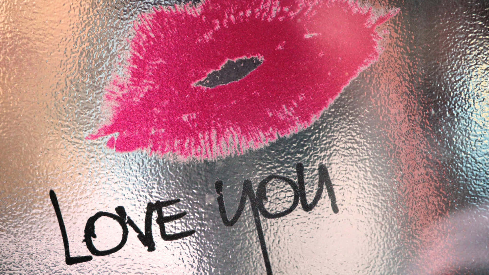 1920x1080 Download Love Kiss Mark Glass Picture