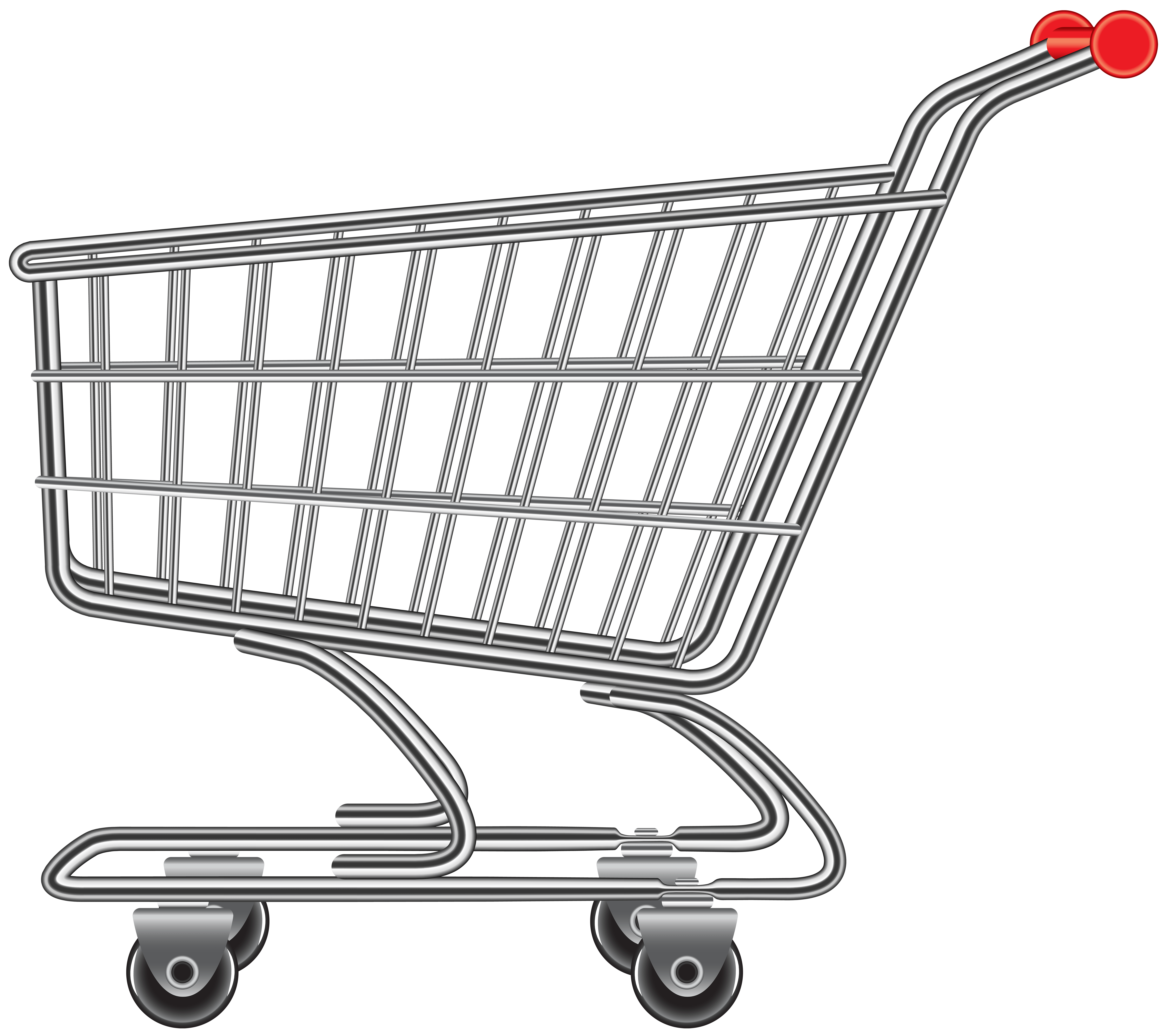 8000x7099 Shopping Cart PNG Image Quality