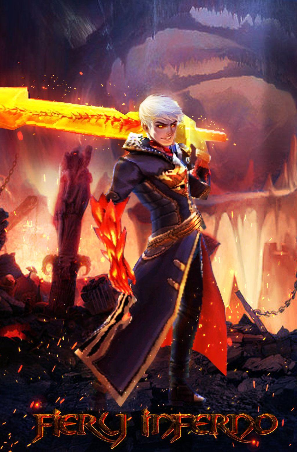 1024x1557 Hero Mobile Legend Alucard, Tải xuống hình nền