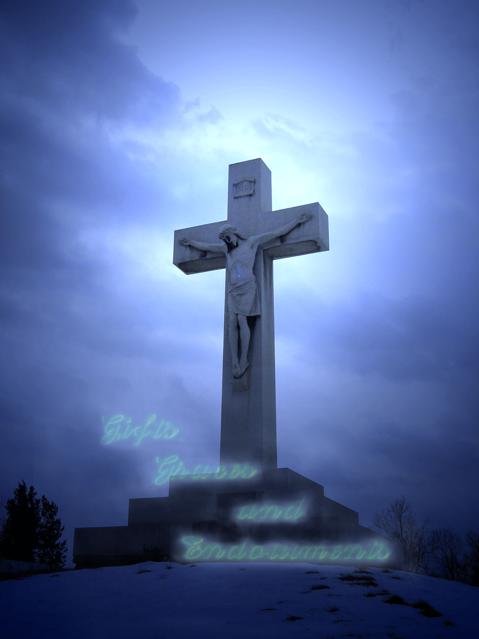 1536x2048 Jesus Carrying the Cross Wallpaper