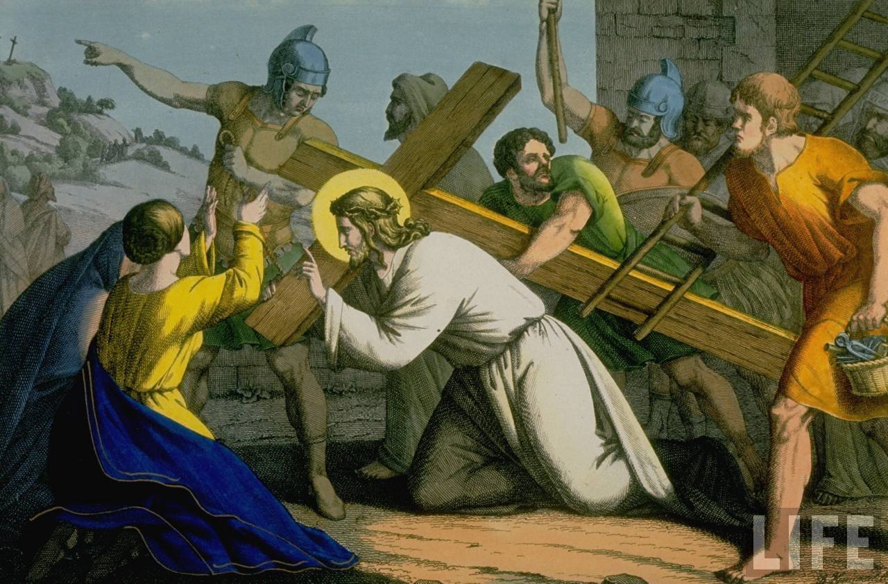 1280x842 Jesus Carrying the Cross Wallpaper