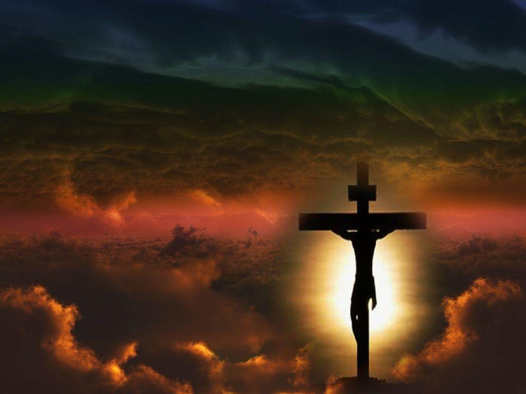 1024x768 Jesus Carrying The Cross Wallpaper