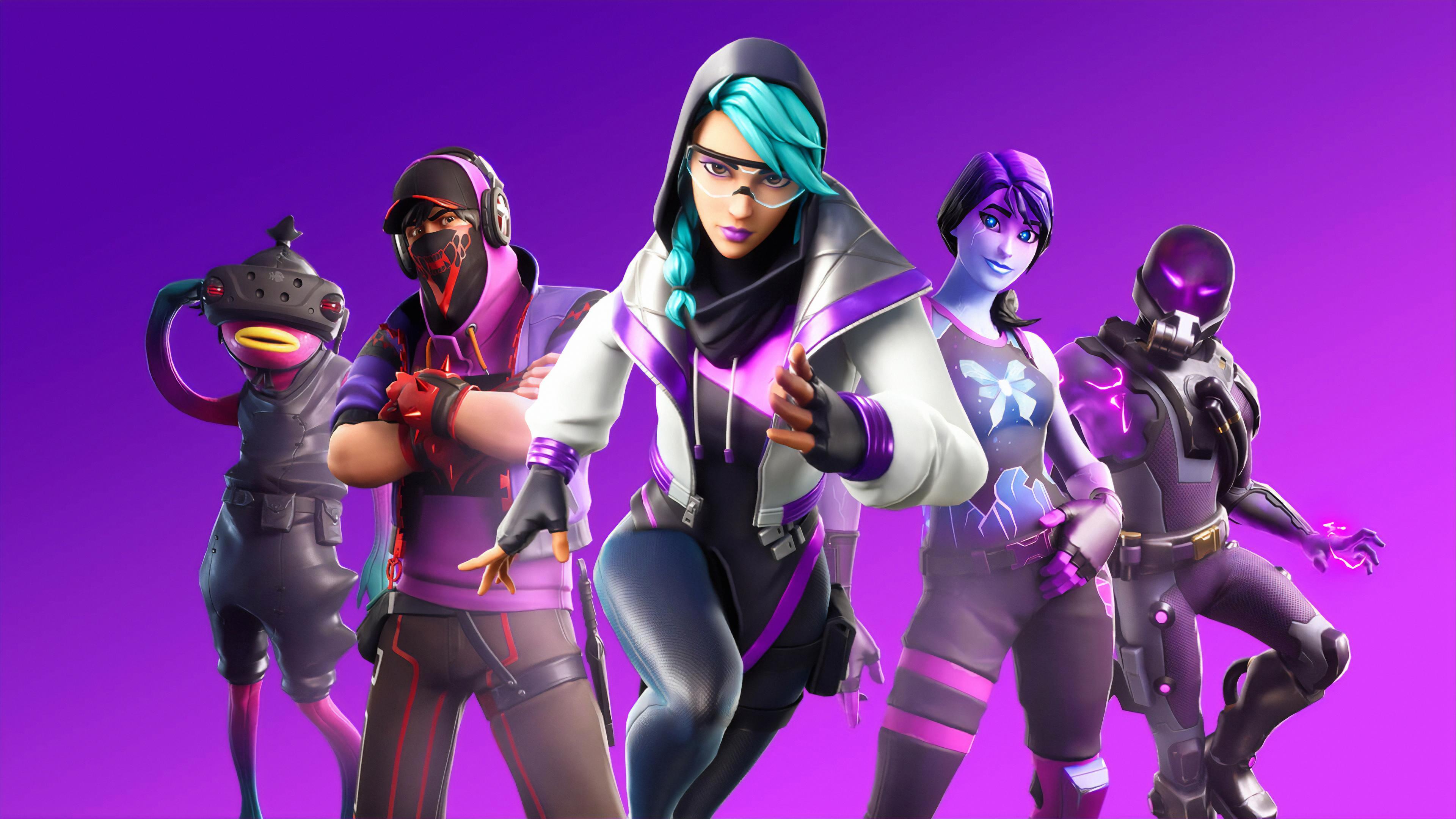 3840x2160 Fortnite Season X Storm Racers 4K HD desktop wallpaper