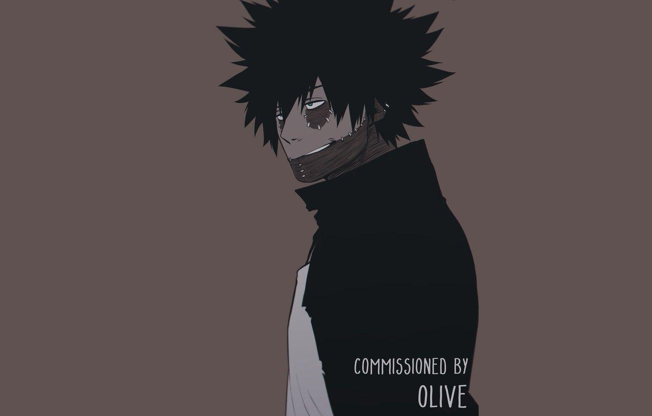 1332x850 Wallpaper look, smile, guy, Boku no Hero Academy, My heroic academia, Dabi image for desktop, section сёнэн