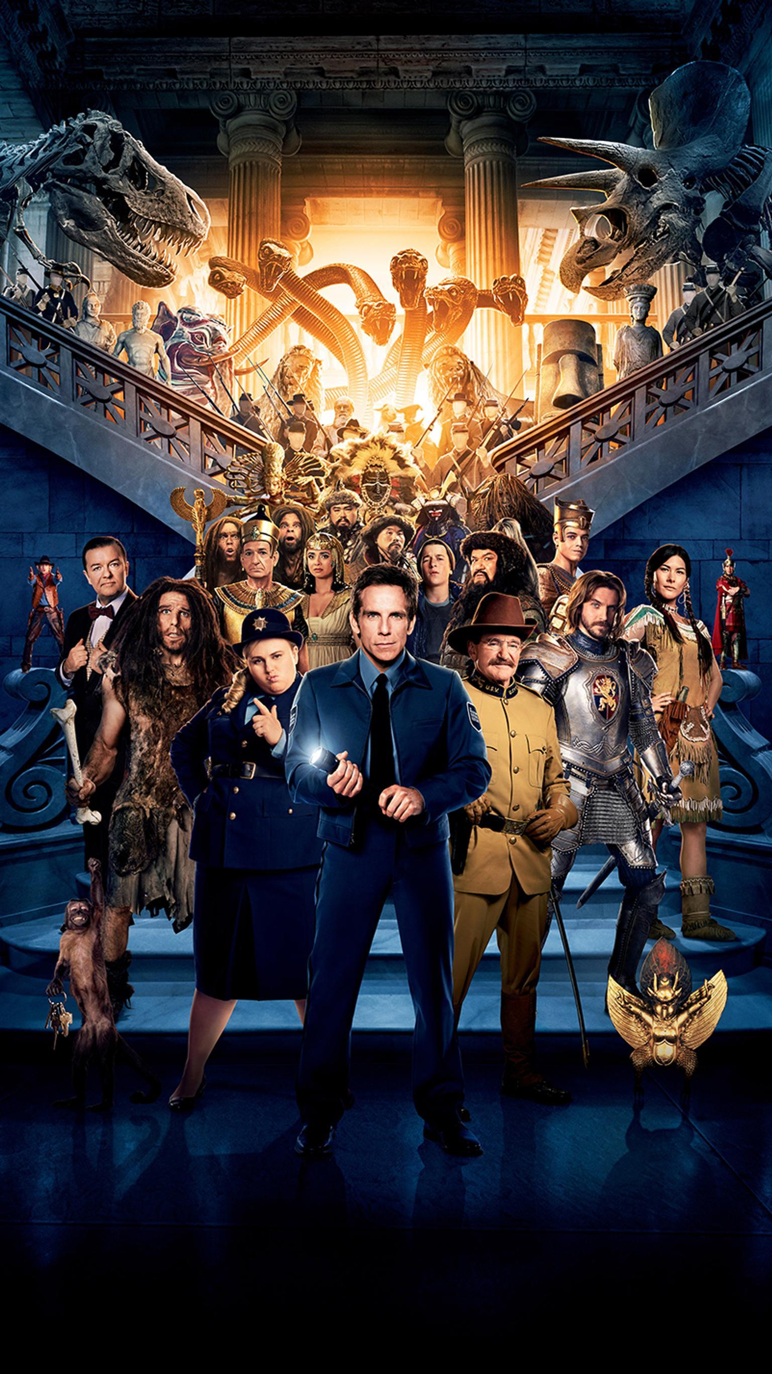 1536x2732 Night at the Museum: Secret of the Tomb (2014) Phone Wallpaper