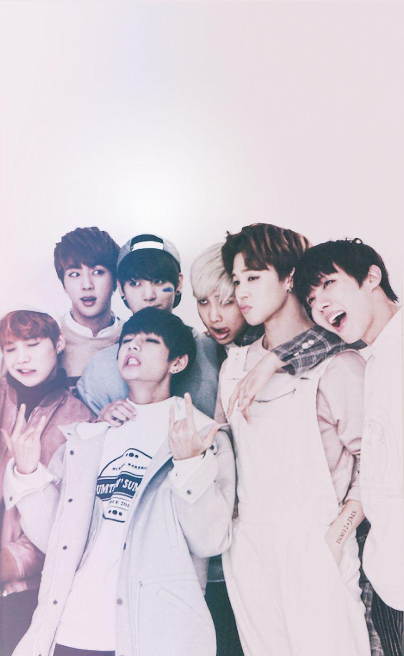 789x1280 bangtan phone wallpaper, adjusted in instasize and tegen in enlight to make it fit to screen